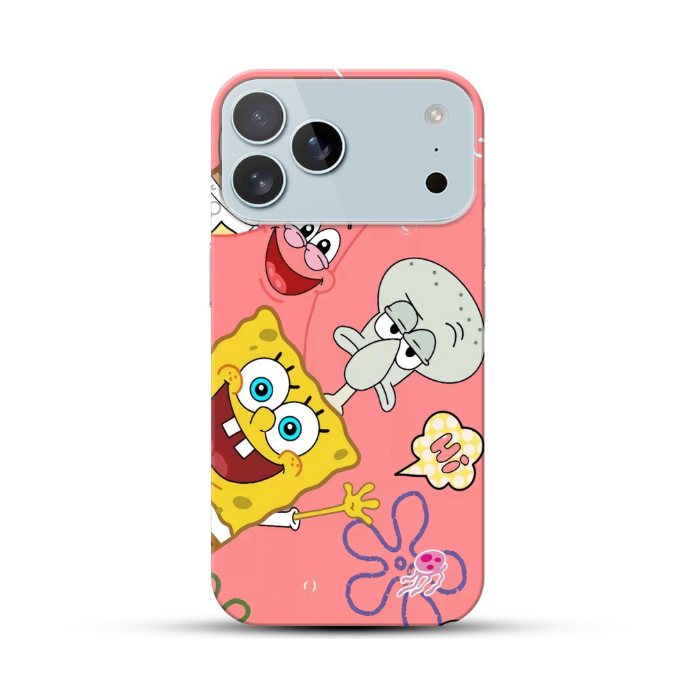 スポンジボブと仲間たち iPhone 17 Pro Maxオリジナルハードケース