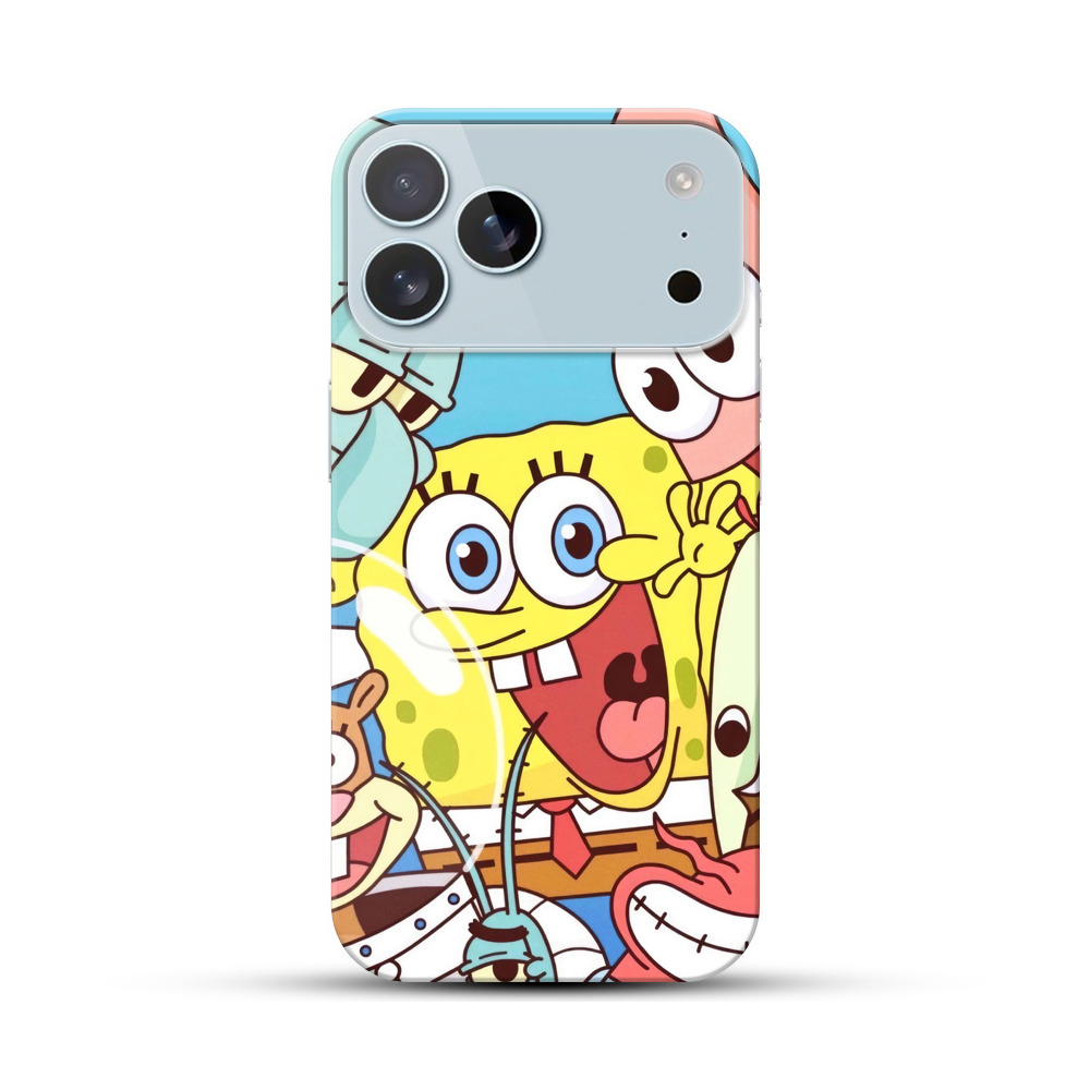 スポンジボブの仲間たち iPhone 17 Pro Maxオリジナルハードケース