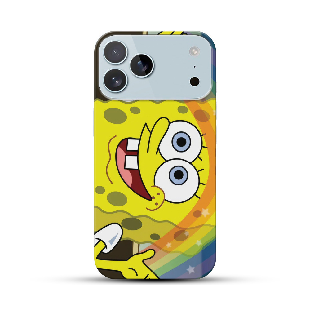 スポンジボブの笑顔 iPhone 17 Pro Maxオリジナルハードケース