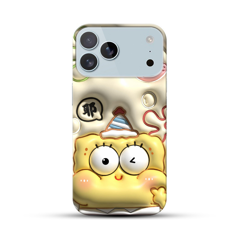 スポンジボブのウィンク iPhone 17 Pro Maxオリジナルハードケース