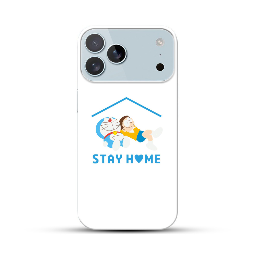 ドラえもんステイホーム iPhone 17 Pro Maxオリジナルハードケース