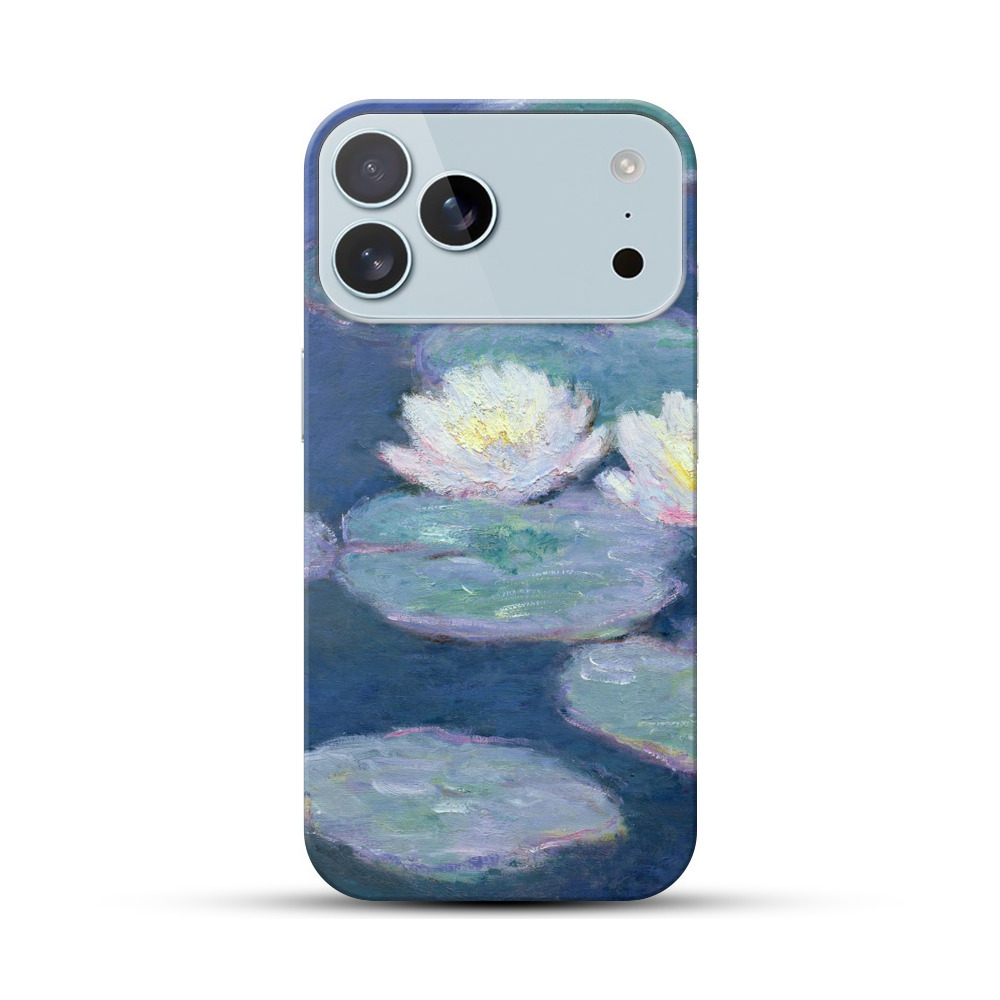 睡蓮の絵画 iPhone 17 Pro Maxオリジナルハードケース