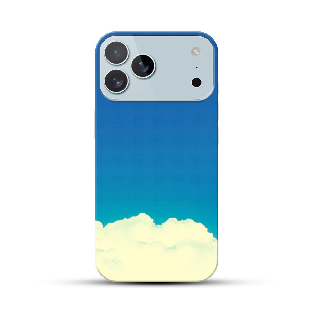 澄んだ青空と白雲 iPhone 17 Pro Maxオリジナルハードケース