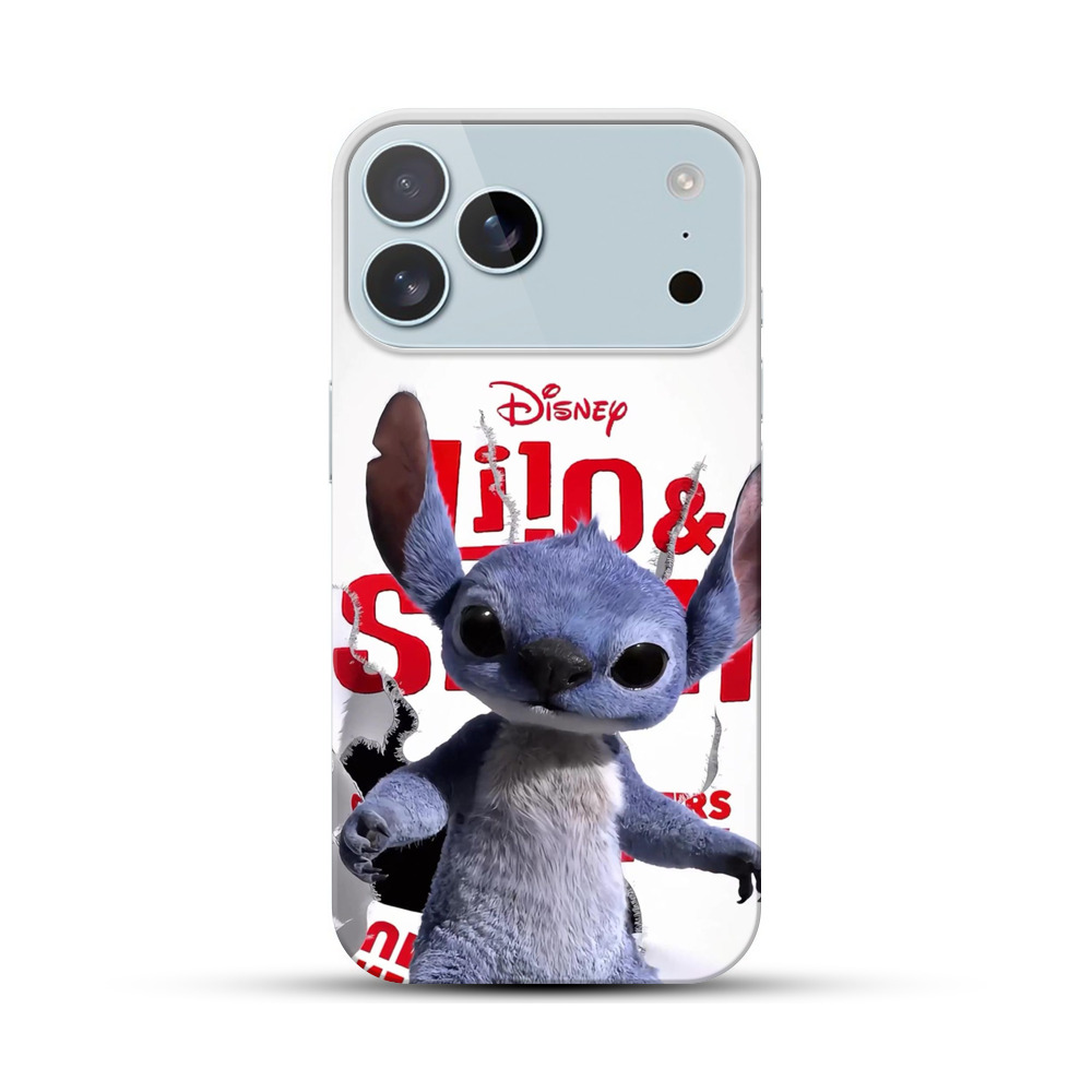 スティッチのキャラクター iPhone 17 Pro Maxオリジナルハードケース