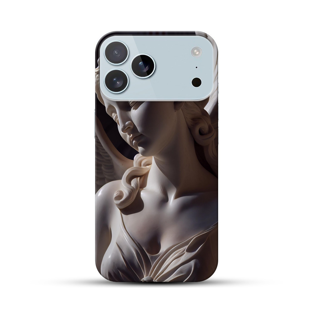 彫刻の天使胸像 iPhone 17 Pro Maxオリジナルハードケース