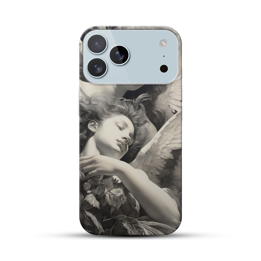 天使の羽の肖像 iPhone 17 Pro Maxオリジナルハードケース