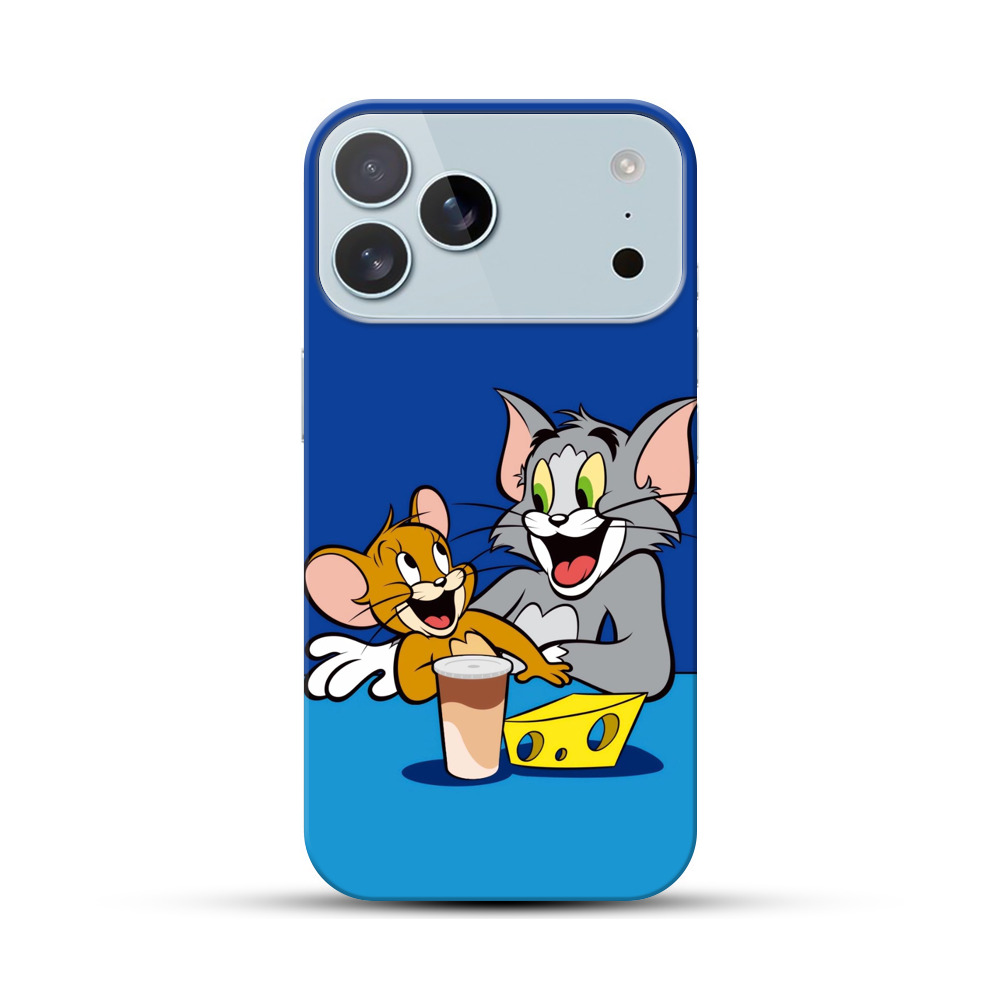 トムとジェリーの笑顔 iPhone 17 Pro Maxオリジナルハードケース