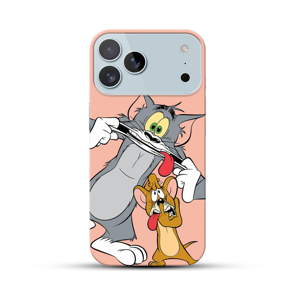 トムジェリーユーモア iPhone 17 Pro Maxオリジナルハードケース