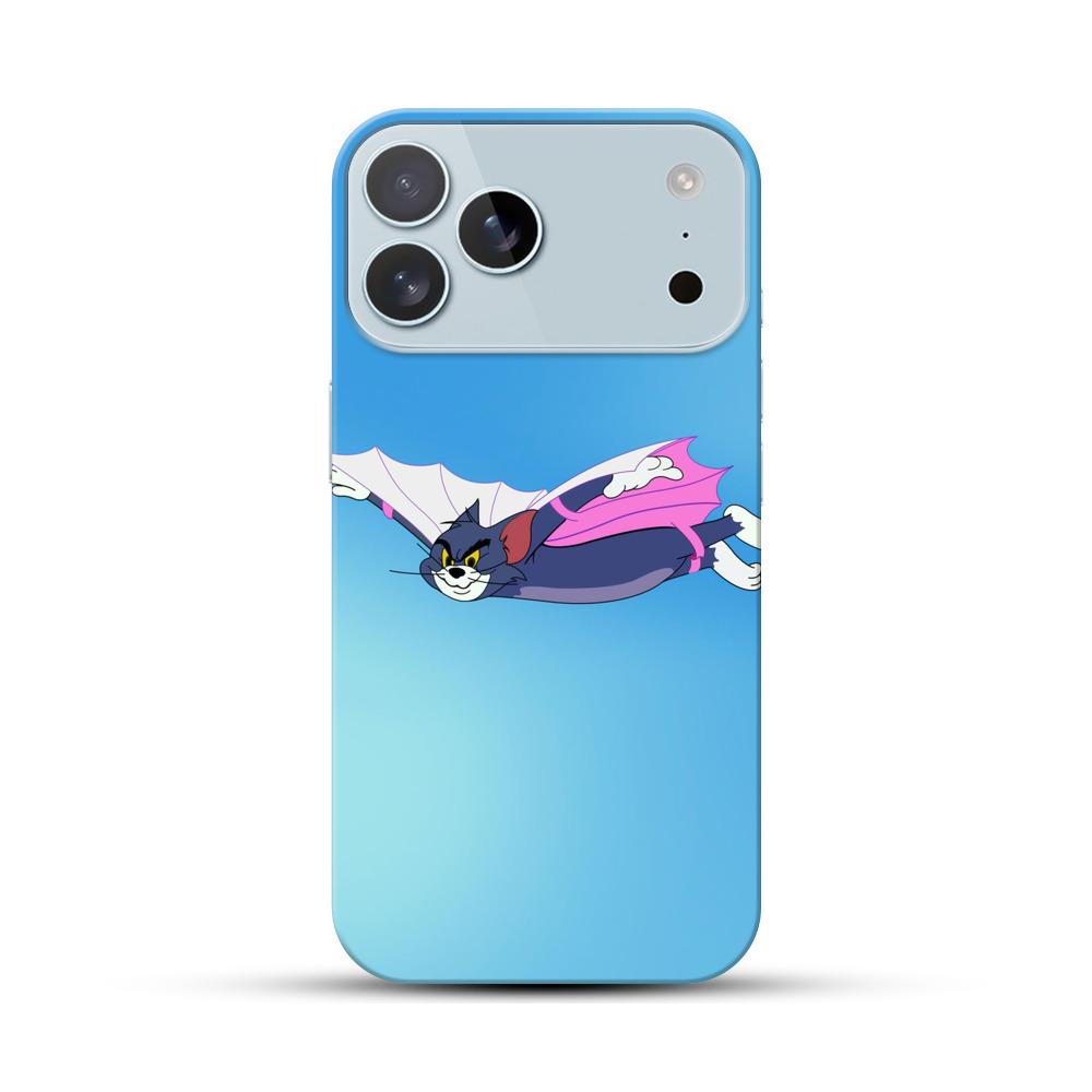 空を飛ぶトムの猫 iPhone 17 Pro Maxオリジナルハードケース