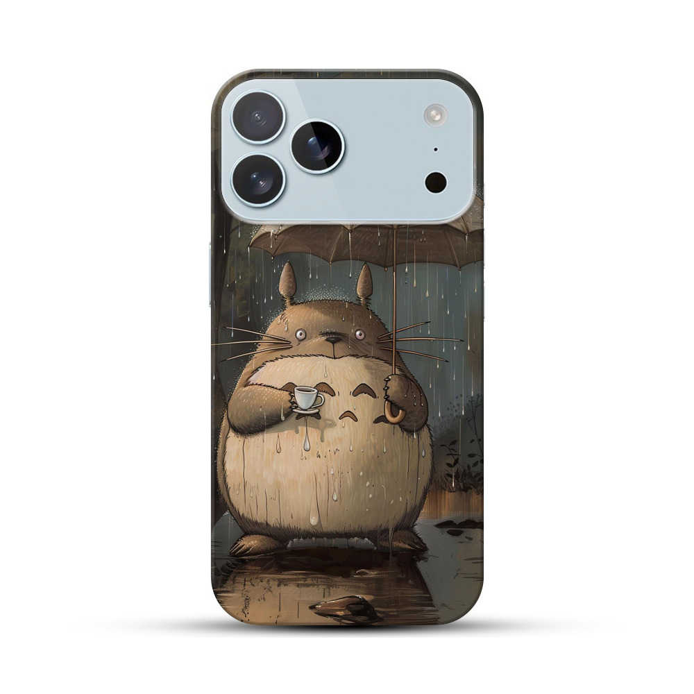 雨の中のトトロ iPhone 17 Pro Maxオリジナルハードケース