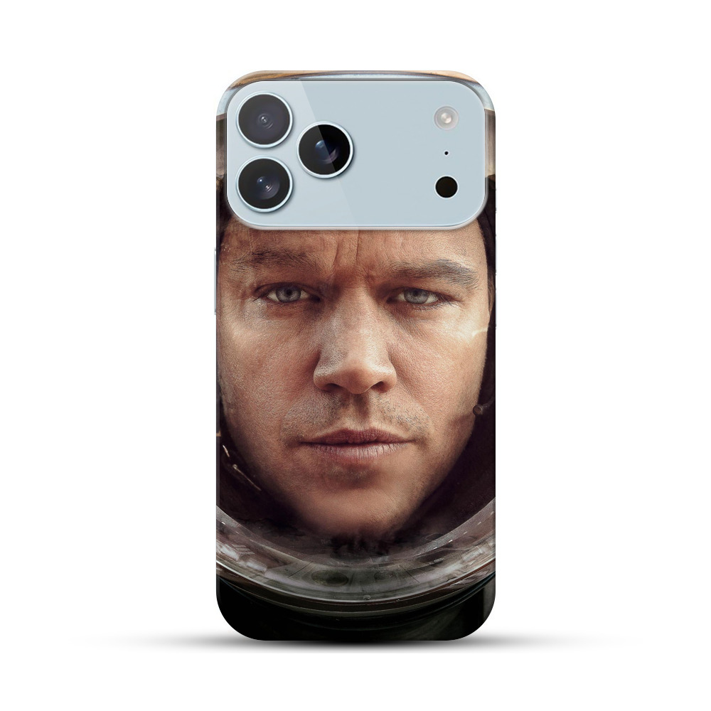 宇宙飛行士の顔 iPhone 17 Pro Maxオリジナルハードケース