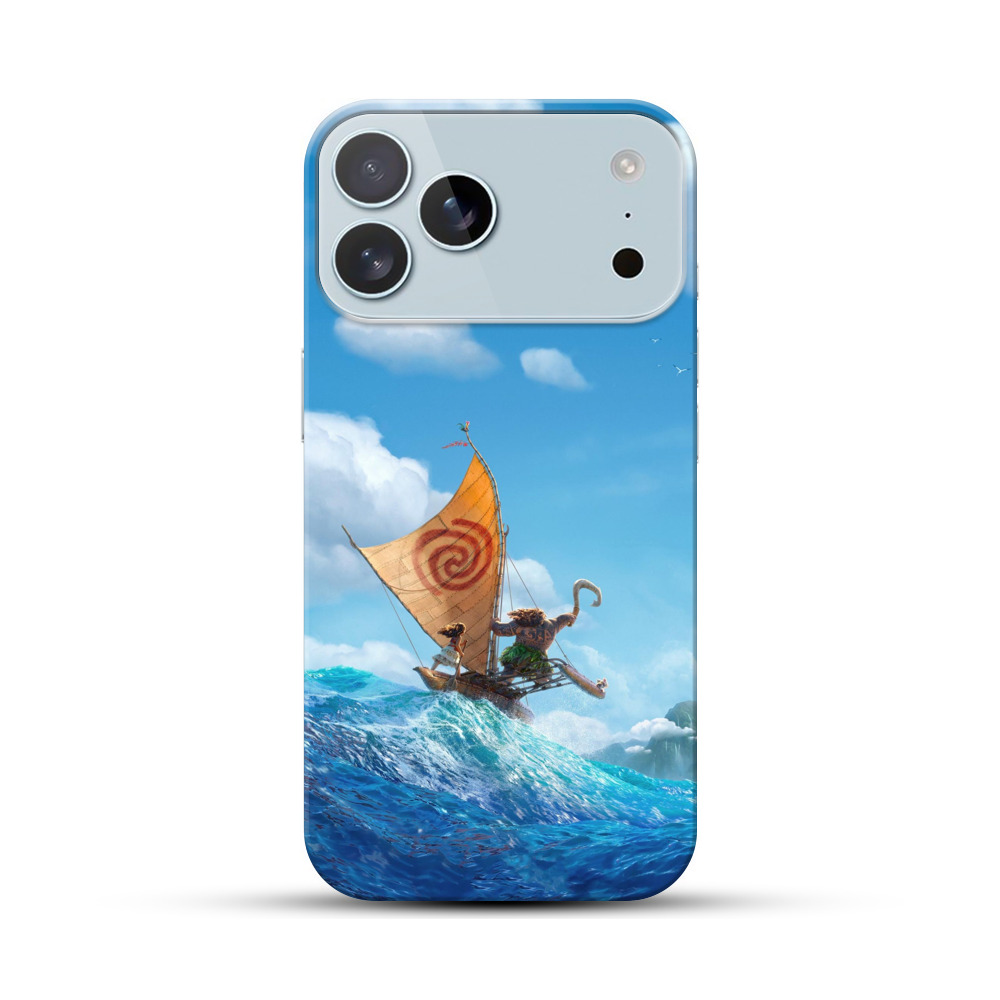 海を航海する伝統の帆船 iPhone 17 Pro Maxオリジナルハードケース