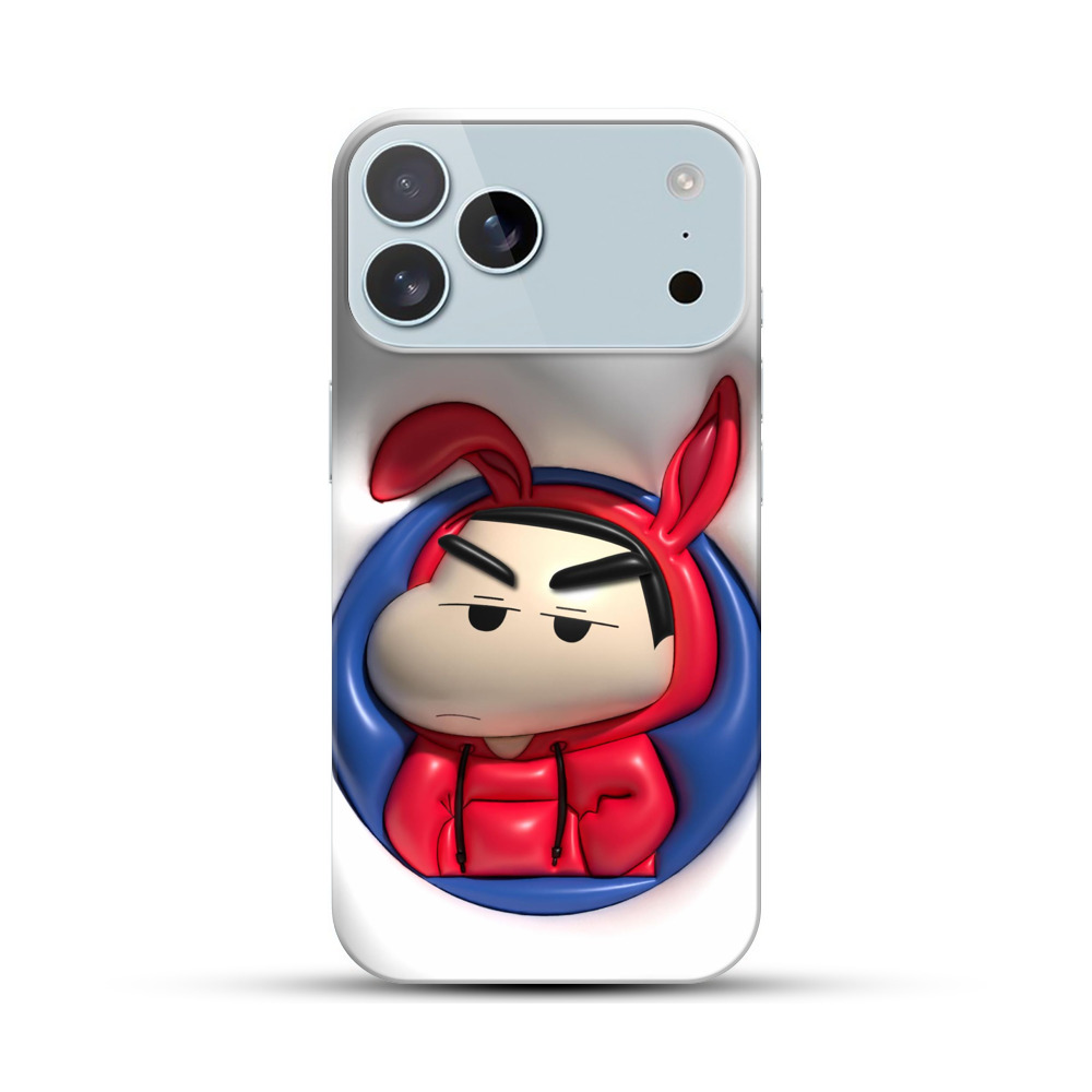 うさぎ耳フードのキャラ iPhone 17 Pro Maxオリジナルハードケース