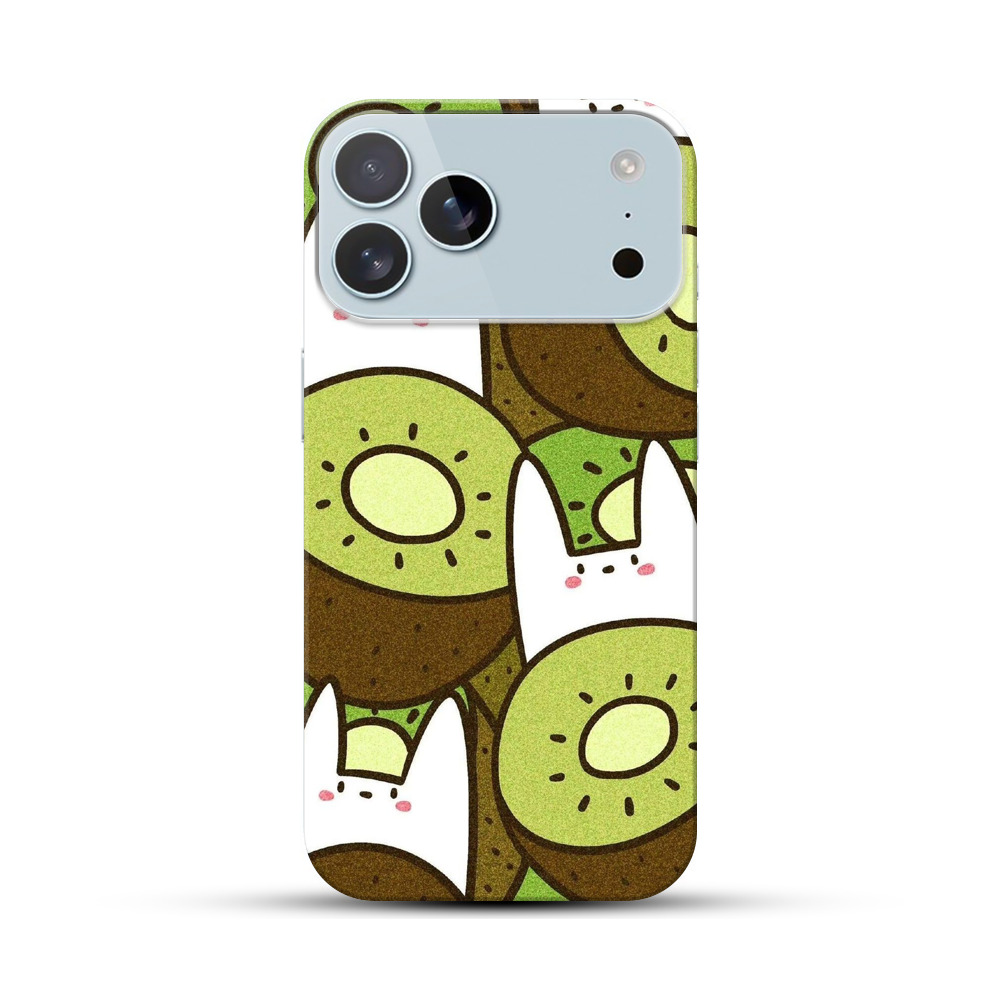 ウサギとキウイ iPhone 17 Pro Maxオリジナルハードケース