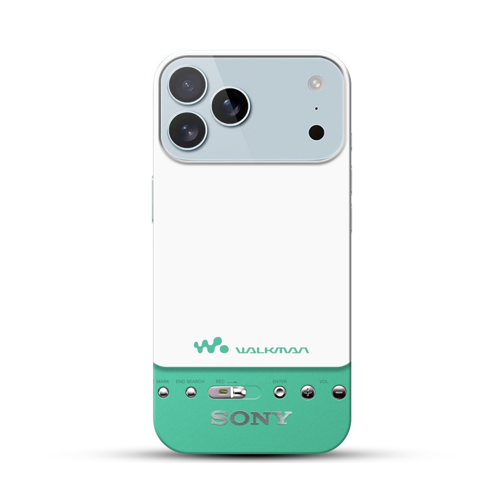 ウォークマンロゴケース iPhone 17 Pro Maxオリジナルハードケース