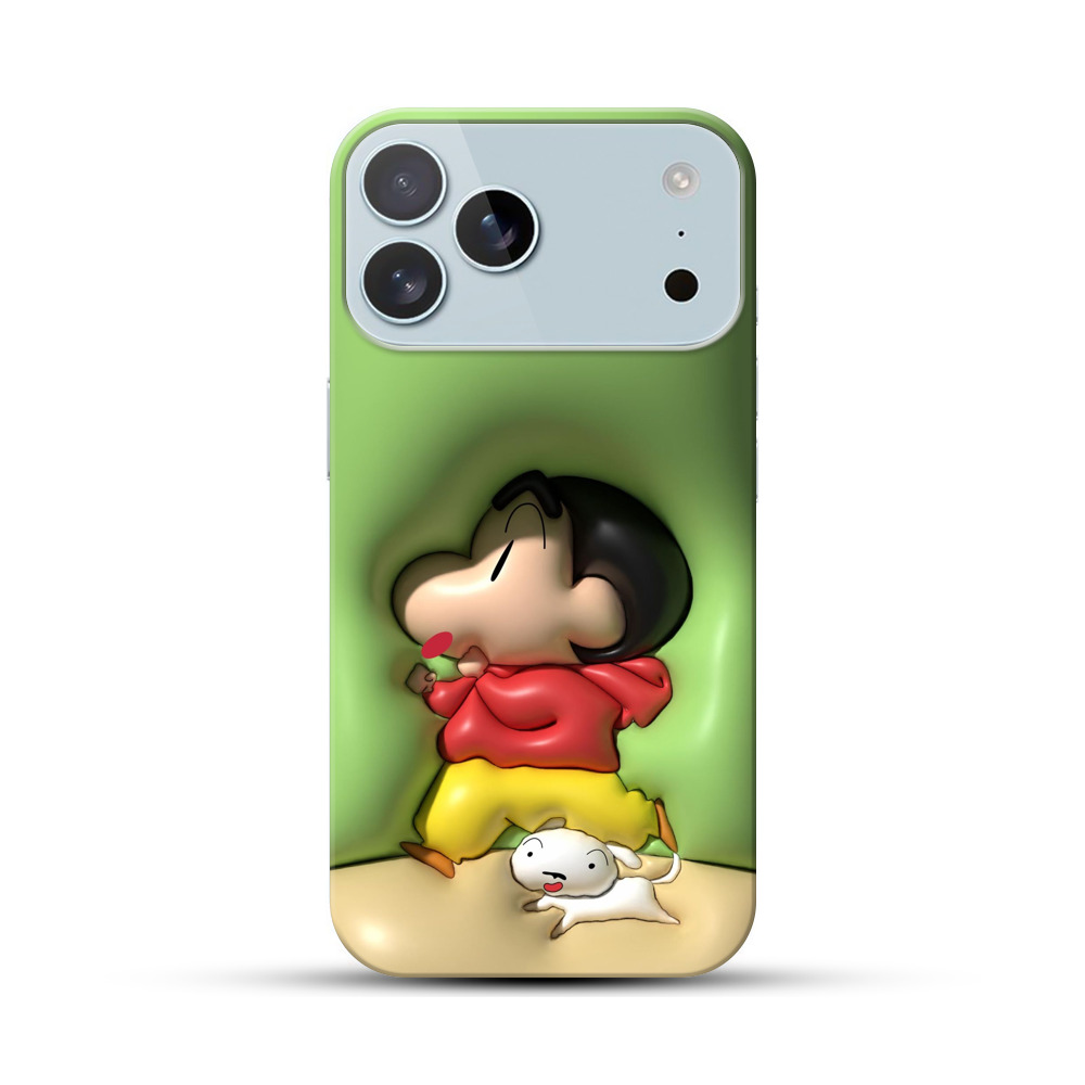 ユニークキャラクターシルエット iPhone 17 Pro Maxオリジナルハードケース