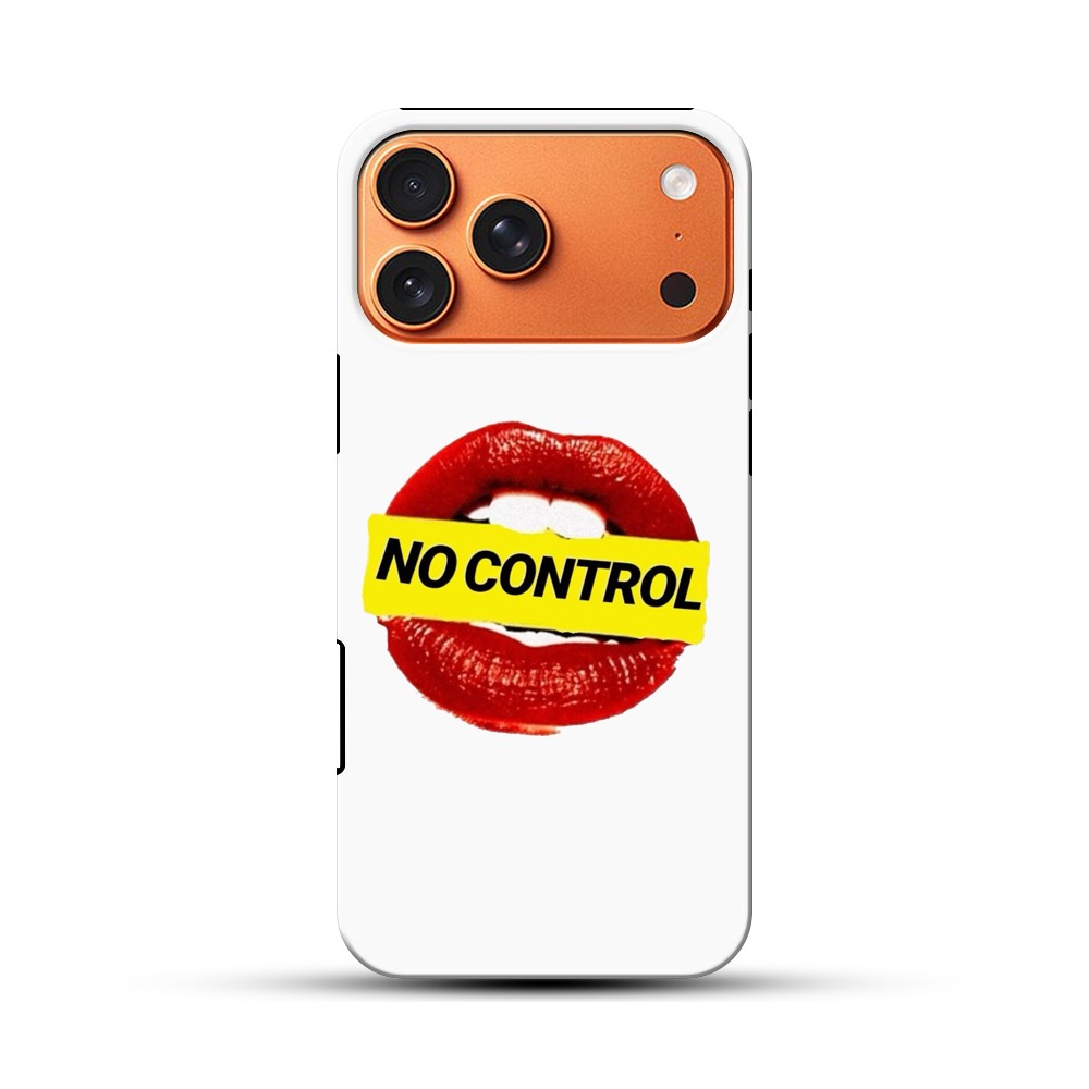 赤い唇と警告 iPhone 17 Pro Maxオリジナル耐衝撃ケース