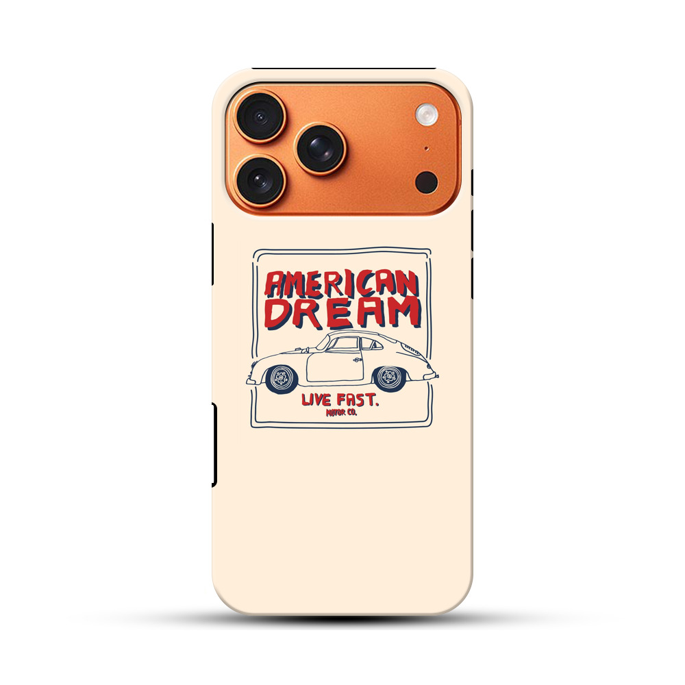 アメリカンドリームの車 iPhone 17 Pro Maxオリジナル耐衝撃ケース