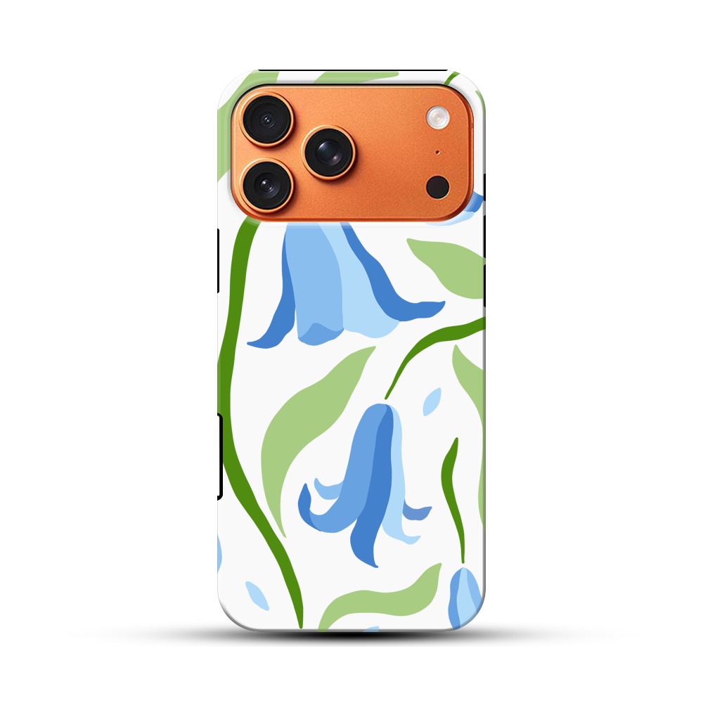 青い花の模様 bluebell-fowers 青い花の模様 bluebell-fowers