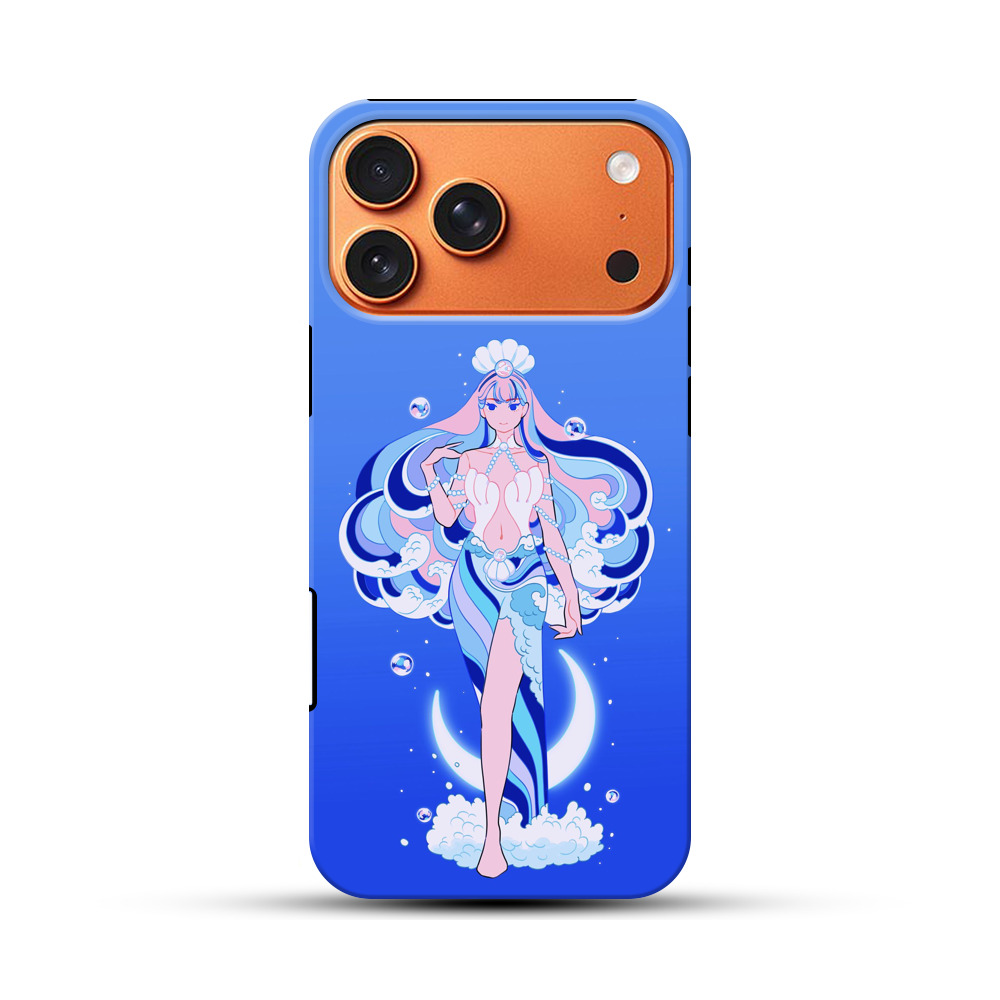 青い海の女神 iPhone 17 Pro Maxオリジナル耐衝撃ケース