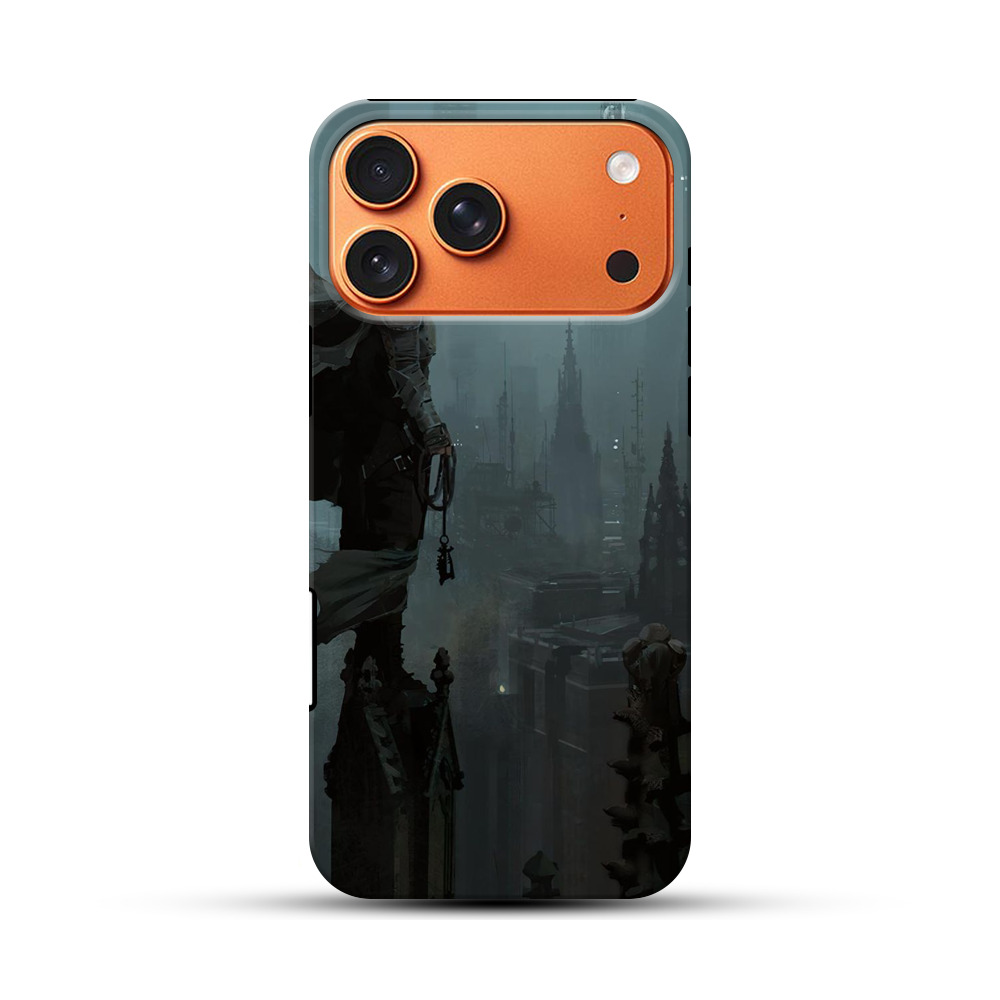 闇夜にたたずむバットマン iPhone 17 Pro Maxオリジナル耐衝撃ケース