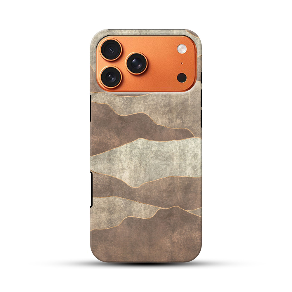 抽象的な模様 iPhone 17 Pro Maxオリジナル耐衝撃ケース