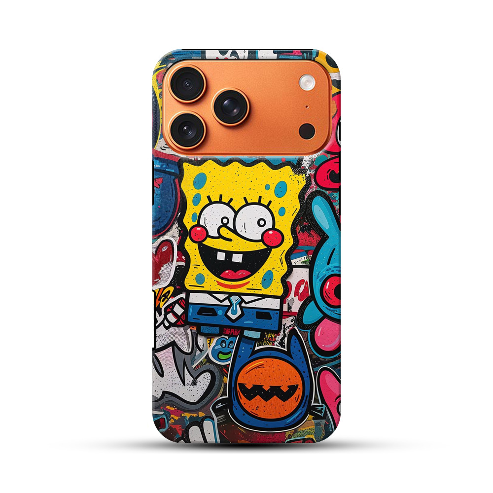 カラフルグラフィティ iPhone 17 Pro Maxオリジナル耐衝撃ケース