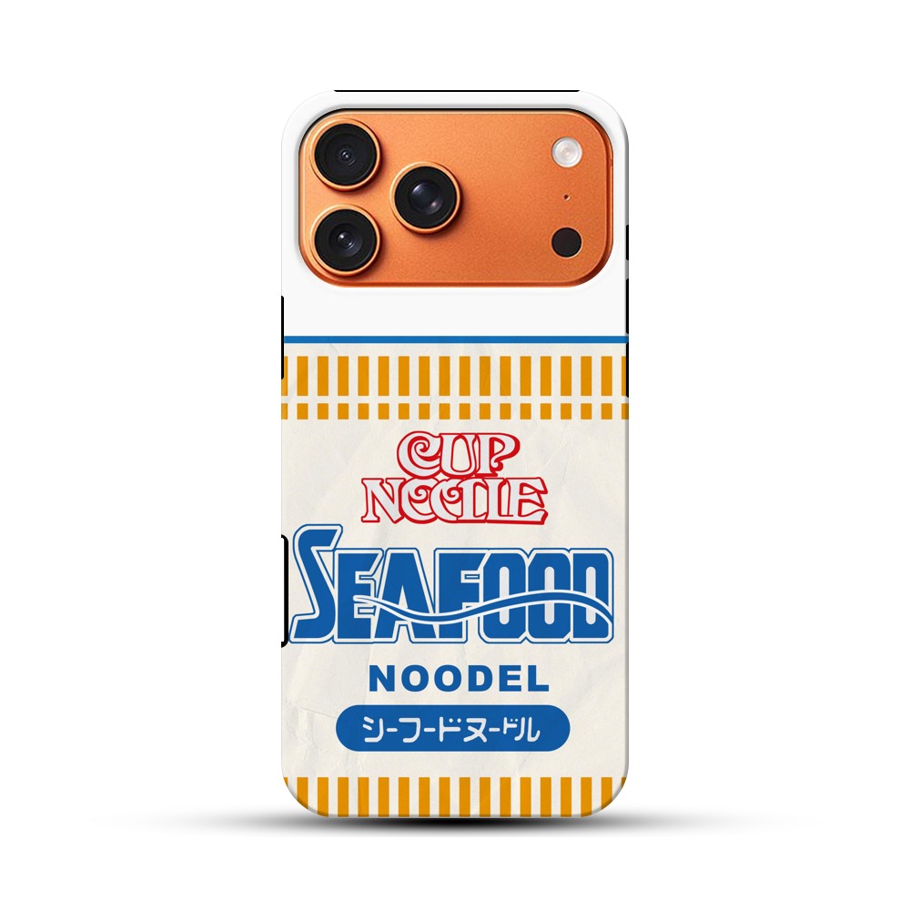 カップヌードルシーフード iPhone 17 Pro Maxオリジナル耐衝撃ケース