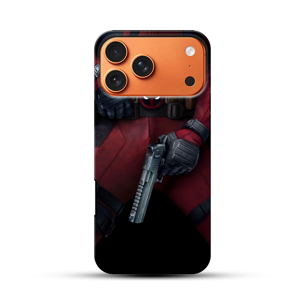 デッドプールの手元 iPhone 17 Pro Maxオリジナル耐衝撃ケース