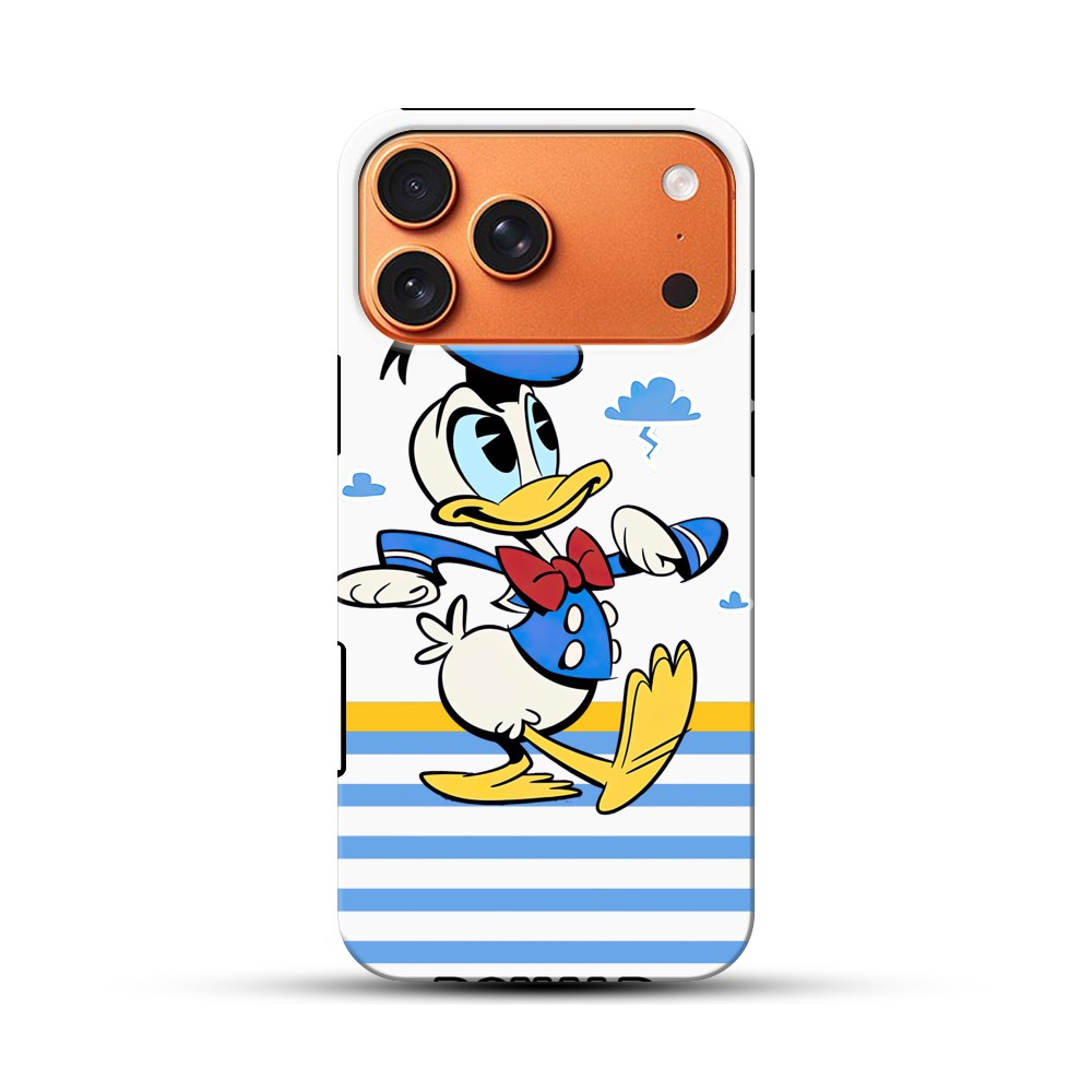 ドナルドダック元気 iPhone 17 Pro Maxオリジナル耐衝撃ケース