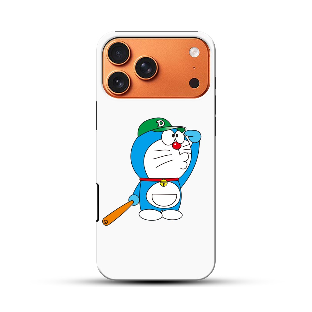 ドラえもん野球キャップ iPhone 17 Pro Maxオリジナル耐衝撃ケース