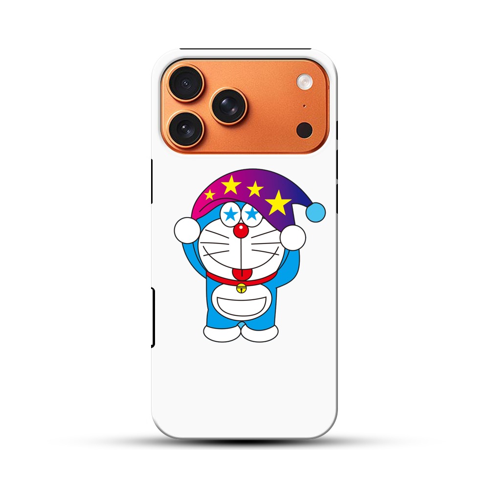星帽ドラえもん iPhone 17 Pro Maxオリジナル耐衝撃ケース