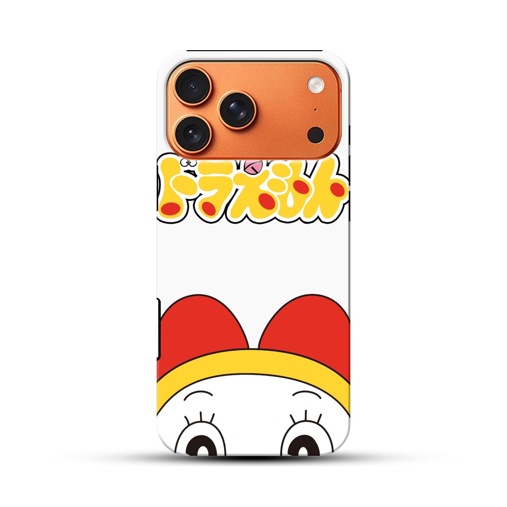 ドラえもんロゴデザイン iPhone 17 Pro Maxオリジナル耐衝撃ケース