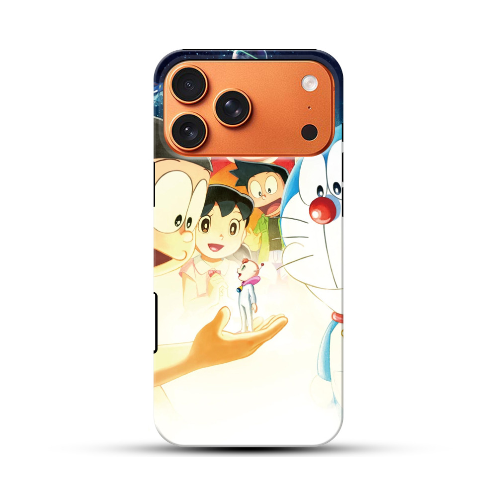 ドラえもんと仲間の感動 iPhone 17 Pro Maxオリジナル耐衝撃ケース