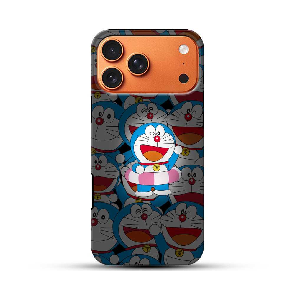 ドラえもん浮き輪ウインク iPhone 17 Pro Maxオリジナル耐衝撃ケース