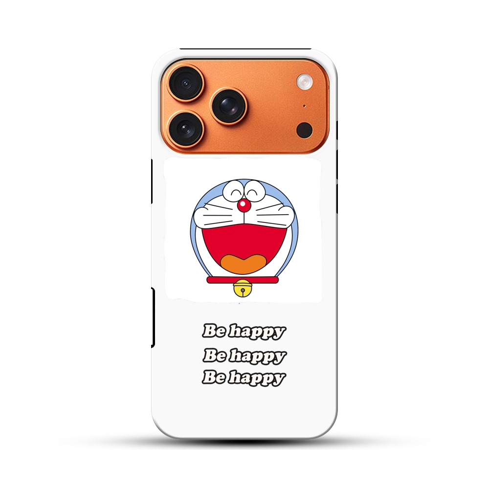 笑うドラえもん顔 iPhone 17 Pro Maxオリジナル耐衝撃ケース