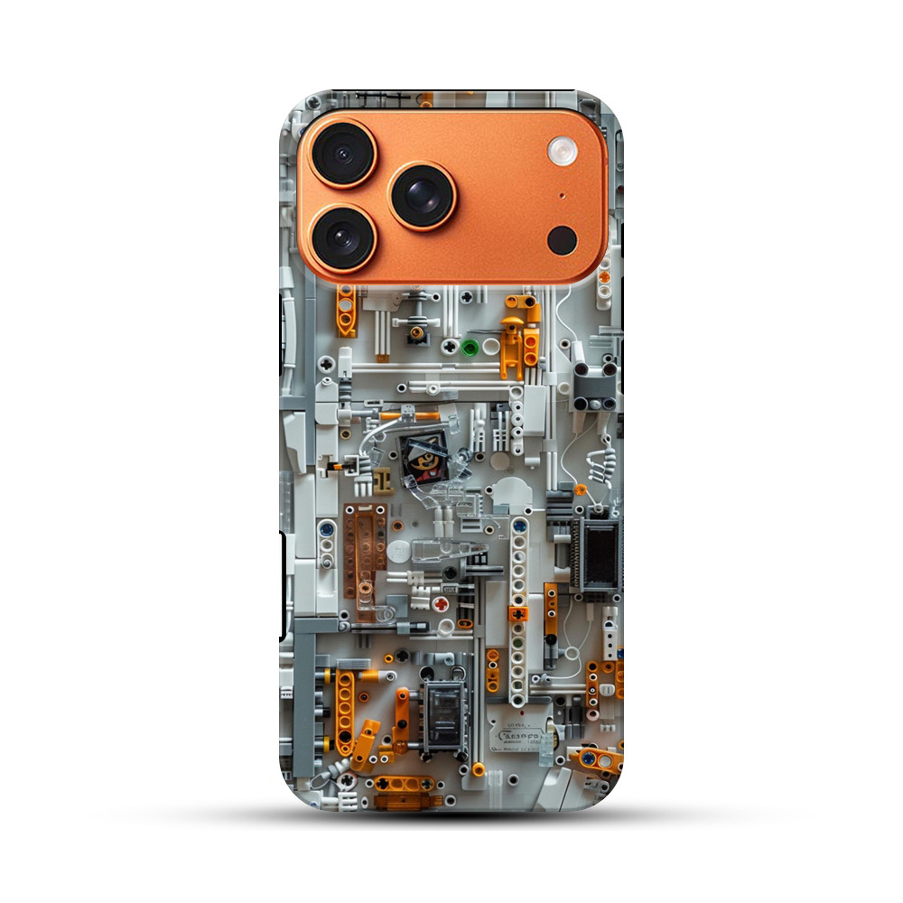 複雑なレゴパーツ iPhone 17 Pro Maxオリジナル耐衝撃ケース