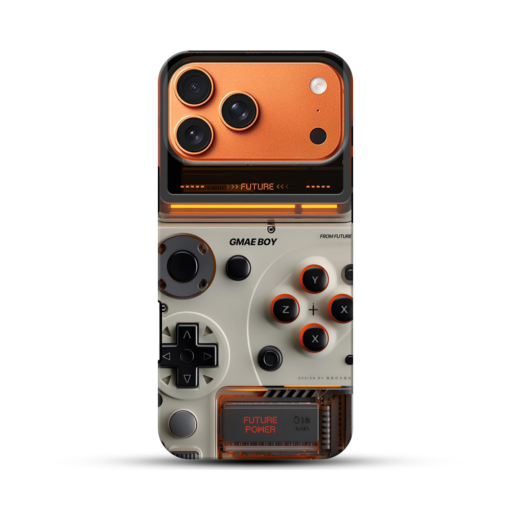 未来感ゲームコントローラー iPhone 17 Pro Maxオリジナル耐衝撃ケース