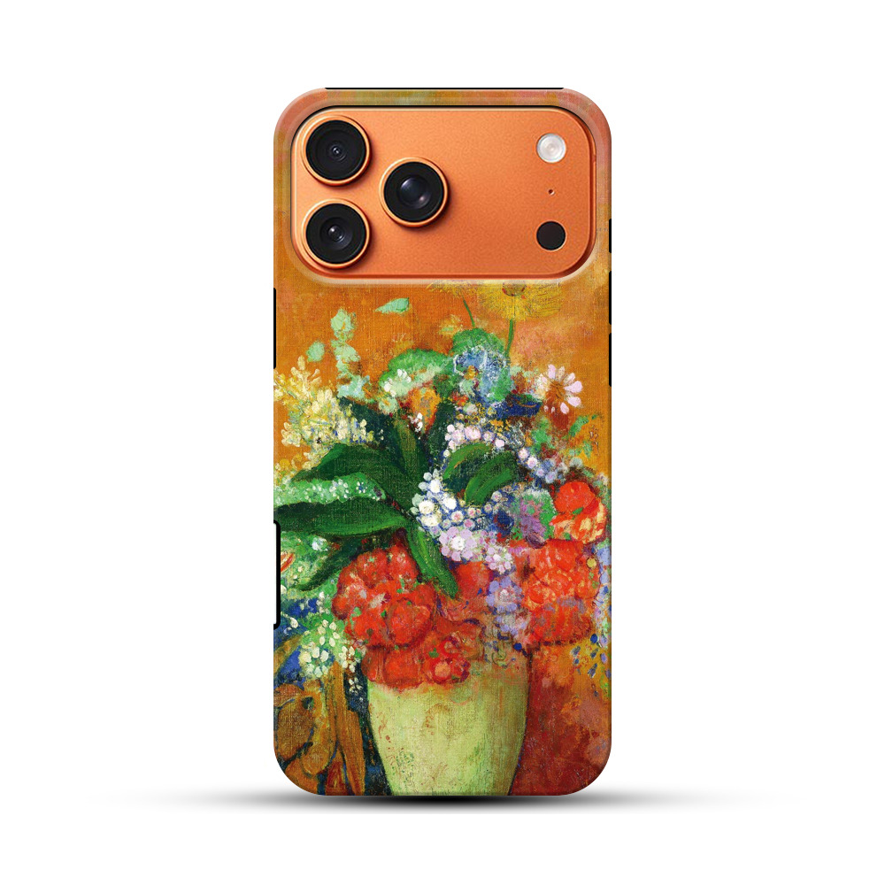 色鮮やかな花のブーケ iPhone 17 Pro Maxオリジナル耐衝撃ケース