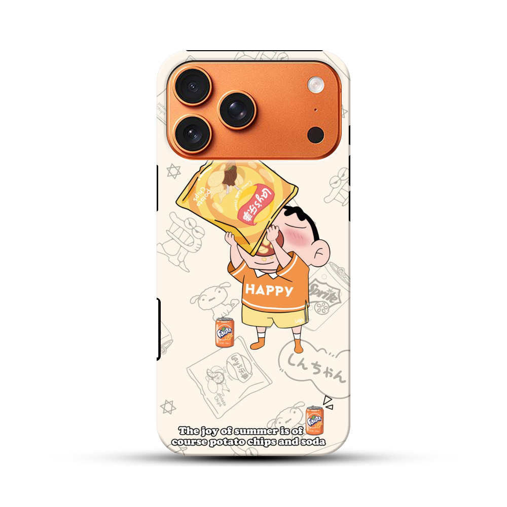 HAPPYポテトチップス iPhone 17 Pro Maxオリジナル耐衝撃ケース