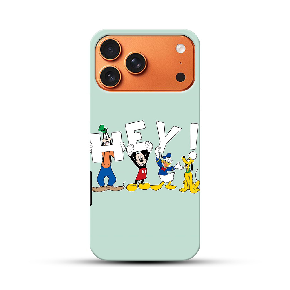 ディズニーキャラHEY iPhone 17 Pro Maxオリジナル耐衝撃ケース
