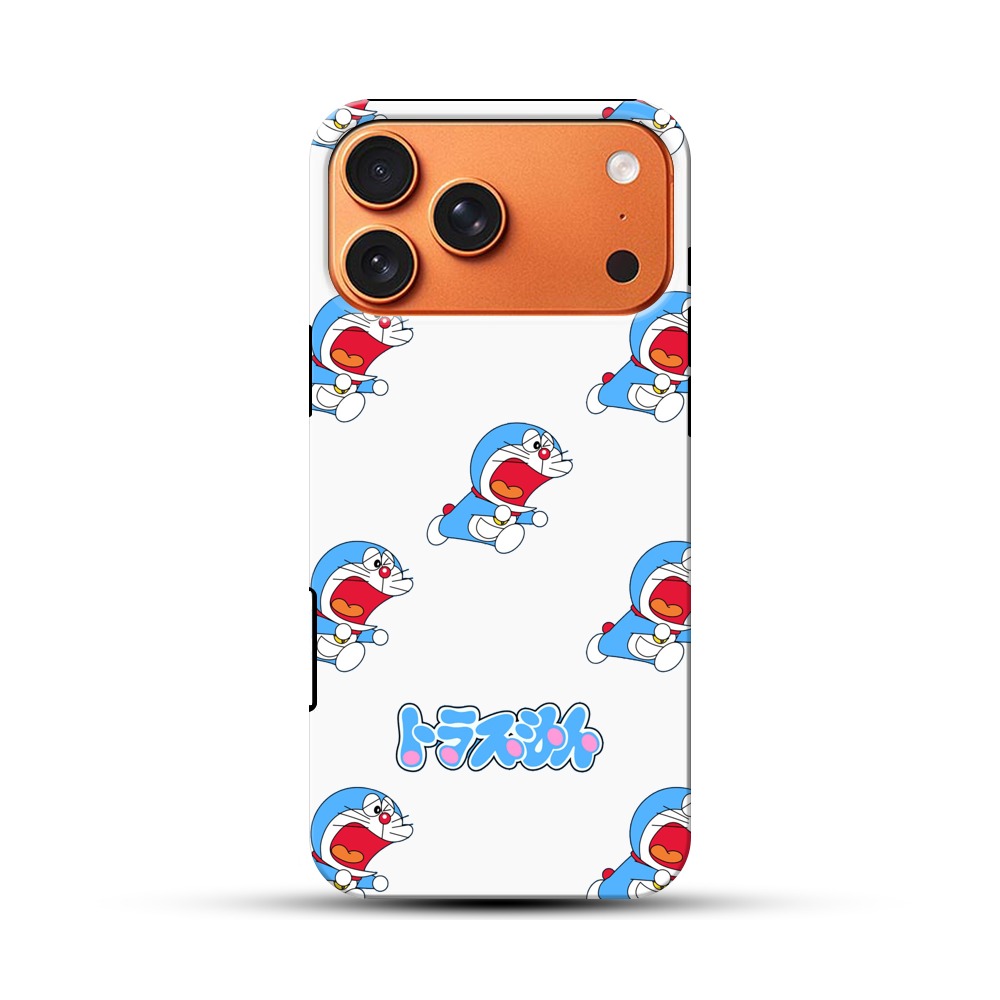 悲鳴の青いロボット iPhone 17 Pro Maxオリジナル耐衝撃ケース