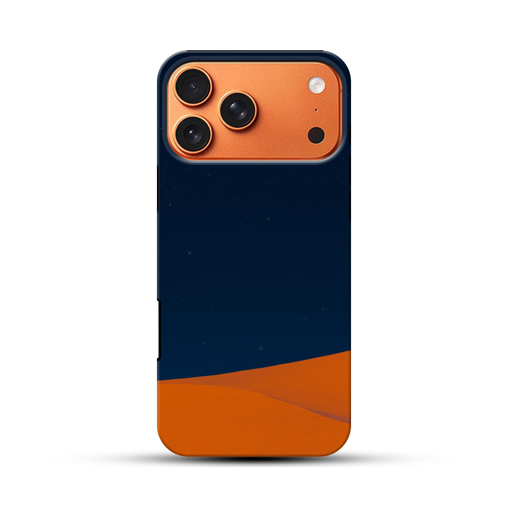 星空と砂丘の夜 iPhone 17 Pro Maxオリジナル耐衝撃ケース