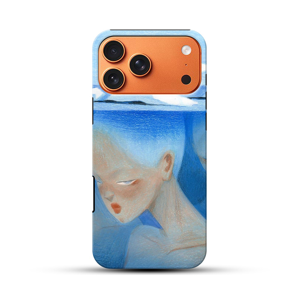 氷山と人の顔の幻想 iPhone 17 Pro Maxオリジナル耐衝撃ケース