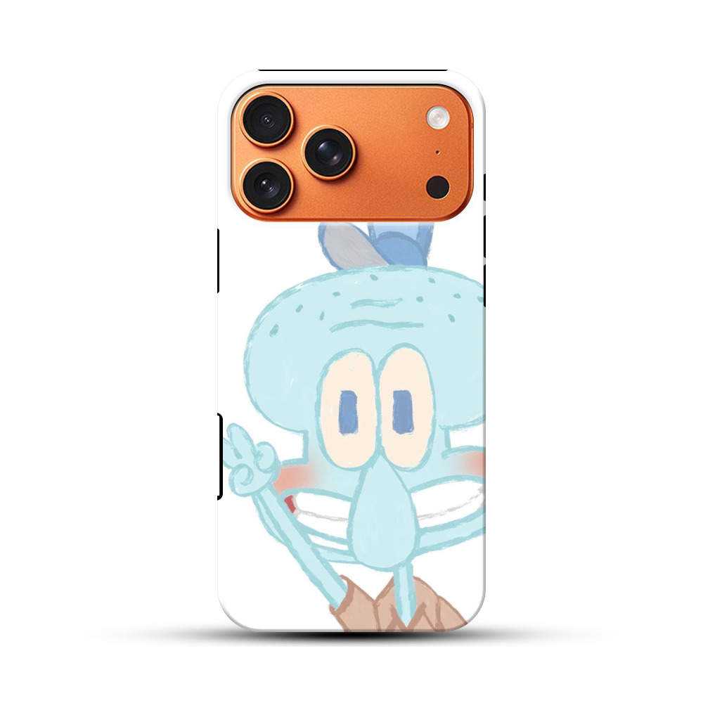 イカちゃんのピースサイン iPhone 17 Pro Maxオリジナル耐衝撃ケース