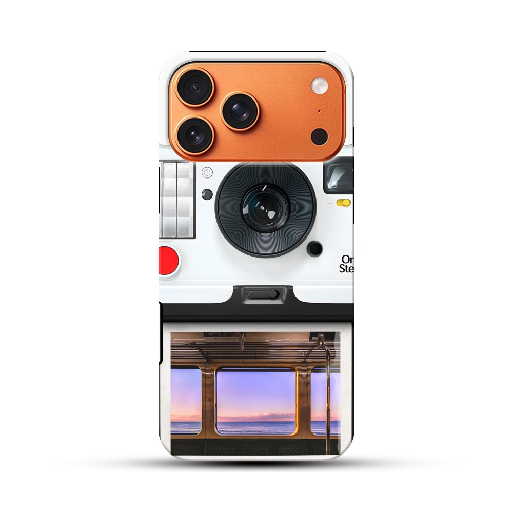 インスタントカメラレンズデザイン iPhone 17 Pro Maxオリジナル耐衝撃ケース