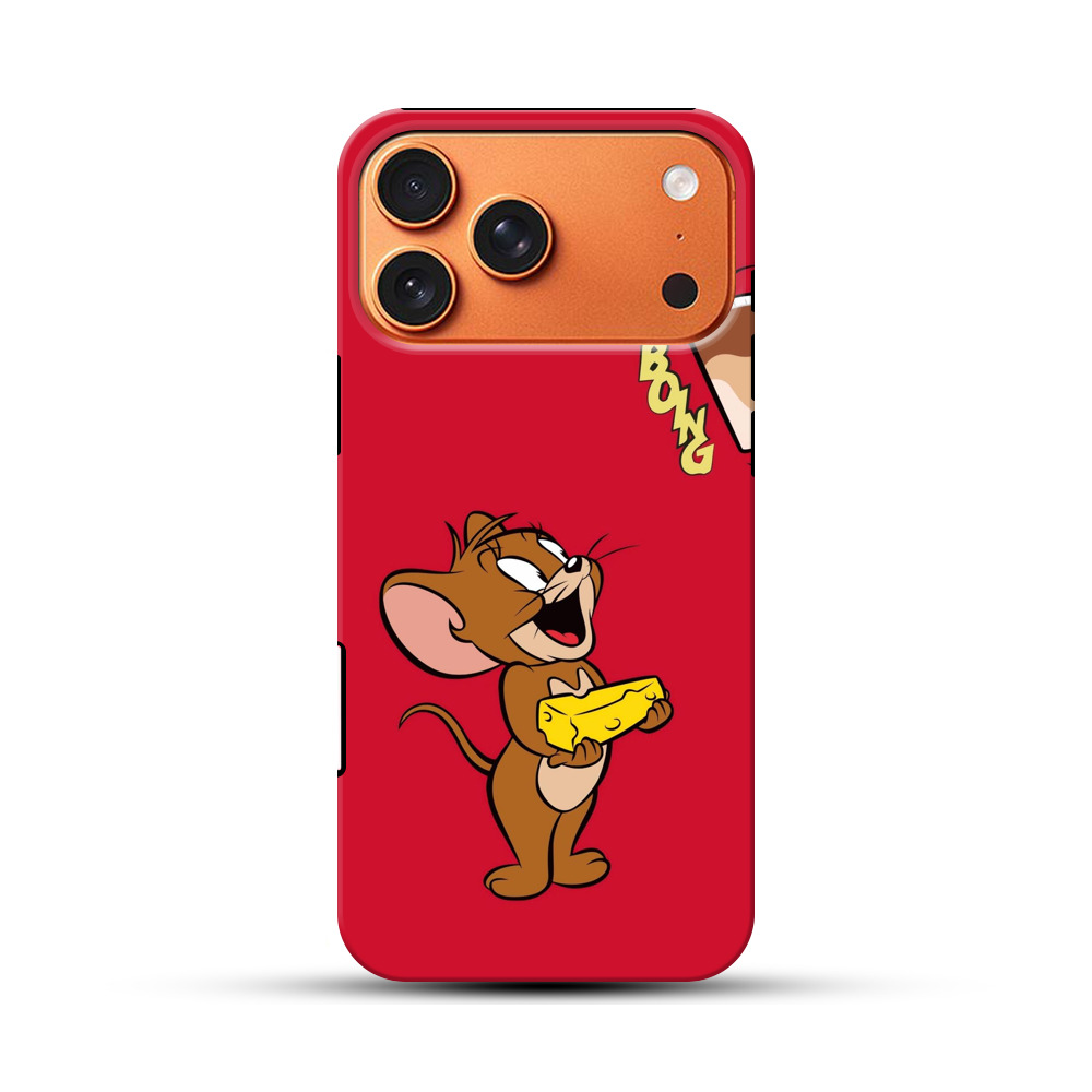 ジェリーとチーズの喜び iPhone 17 Pro Maxオリジナル耐衝撃ケース