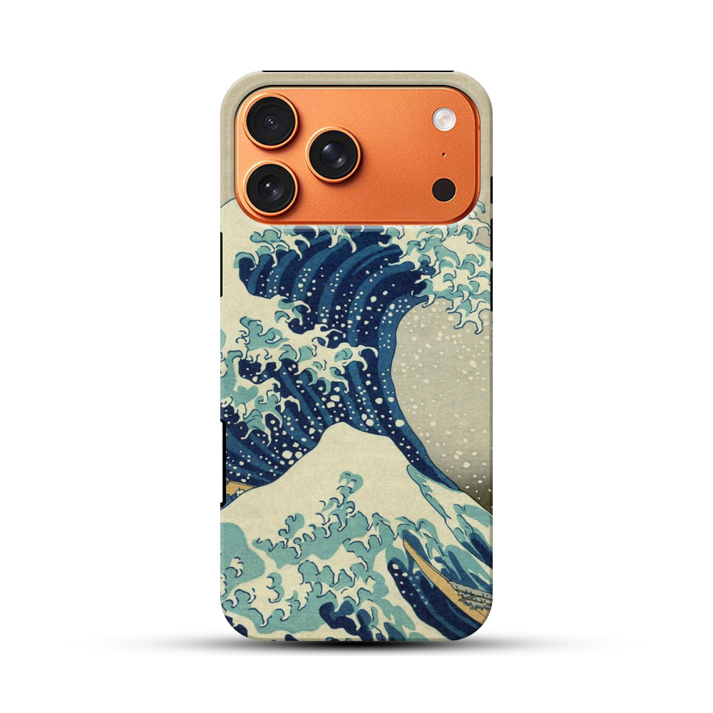 神奈川沖浪裏 iPhone 17 Pro Maxオリジナル耐衝撃ケース