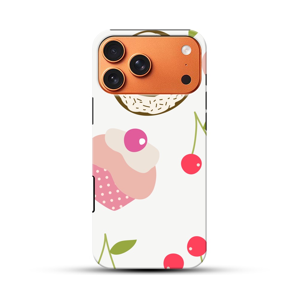 カップケーキとドーナツのパターン cartoon-desserts カップケーキとドーナツのパターン cartoon-desserts