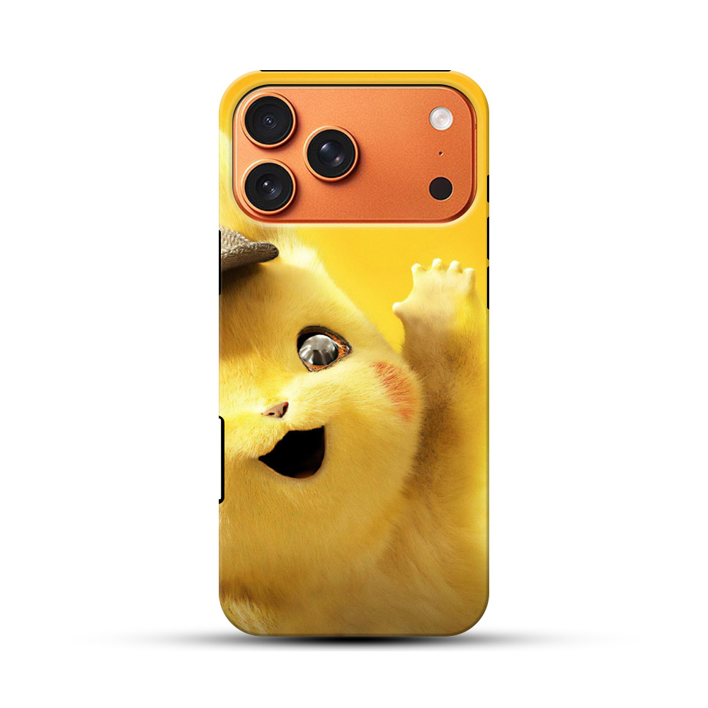 かわいい黄色モンスター iPhone 17 Pro Maxオリジナル耐衝撃ケース